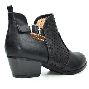 Chase + Chloe Shoes - NEW Women's Buckle and Diamond Women's Ankle Boots Chase + Chloe Shoes - NEW Women's Buckle and Diamond Women's Ankle Boots